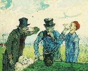Vincent Van Gogh the Drinkers oil painting on canvas